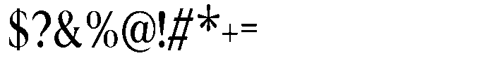 Noctera Extra Light Font OTHER CHARS
