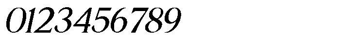 Noctera Italic Font OTHER CHARS