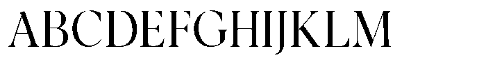 Noctera Light Font UPPERCASE