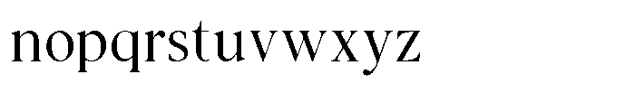 Noctera Light Font LOWERCASE