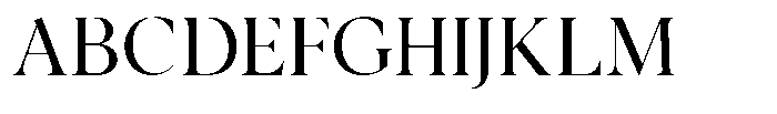 Noctera Regular Font UPPERCASE