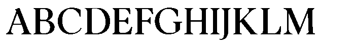 Noctera Semi Bold Font UPPERCASE