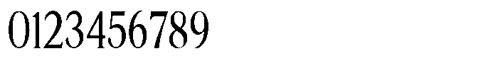Noctera Thin Font OTHER CHARS
