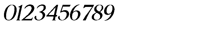 Noctera Variable Noctera Thin Italic Font OTHER CHARS