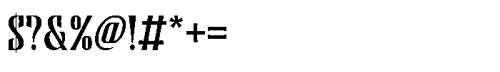 Nocthira Font OTHER CHARS