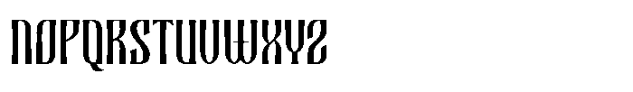Nocthira Font LOWERCASE