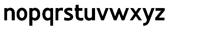 Noctiluca Bold Font LOWERCASE