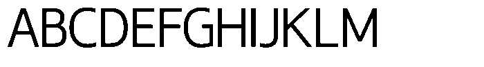 Noctiluca Light Font UPPERCASE