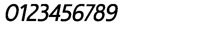 Noctiluca Medium Italic Font OTHER CHARS