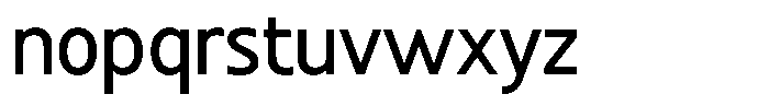 Noctiluca Medium Font LOWERCASE