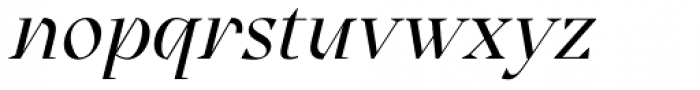 Noctis Italic Font LOWERCASE