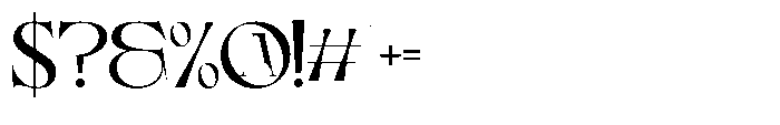 Noctisvain Font OTHER CHARS