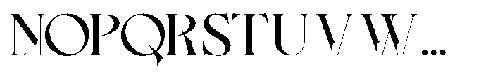 Noctisvain Font UPPERCASE