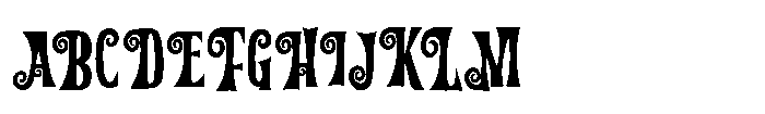 Noctra Font UPPERCASE