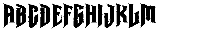 Nocturn Font UPPERCASE