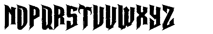 Nocturn Font UPPERCASE