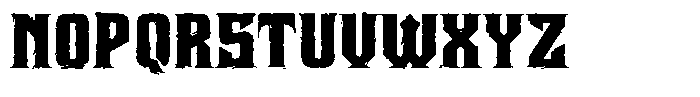 Nocturn Font LOWERCASE
