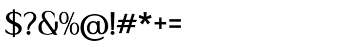 Nocturnal Regular Font OTHER CHARS