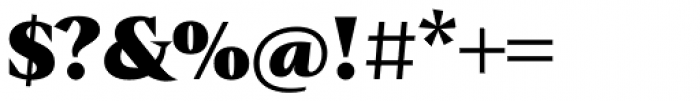 Nocturne Serif Black Font OTHER CHARS