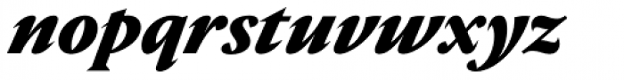 Nocturne Serif Bold Italic Font LOWERCASE