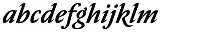 Nocturne Serif Medium Italic Font LOWERCASE