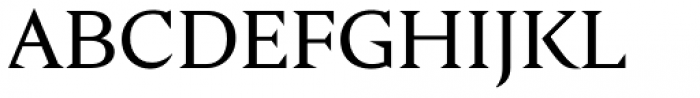 Nocturne Serif Regular Font UPPERCASE