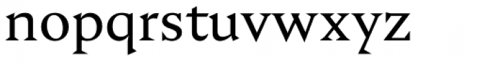 Nocturne Serif Regular Font LOWERCASE
