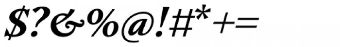 Nocturne Serif Semi Bold Italic Font OTHER CHARS