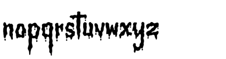 Nocturnus Sigil Regular Font LOWERCASE