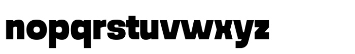 Noda Black B Font LOWERCASE