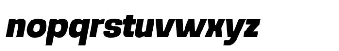Noda Black ITA Font LOWERCASE
