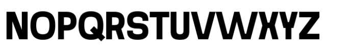 Noda Bold B Font UPPERCASE