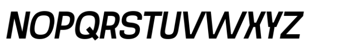 Noda Medium B ITA Font UPPERCASE