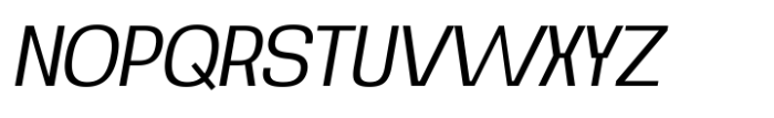 Noda Regular ITA Font UPPERCASE