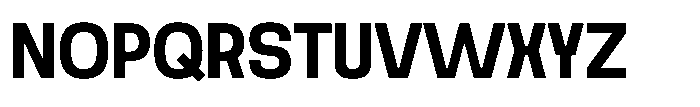 Noda Small Bold Font UPPERCASE