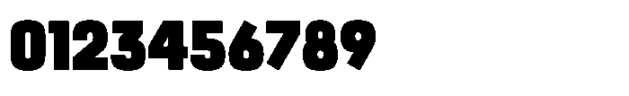 Noda Small Heavy Font OTHER CHARS