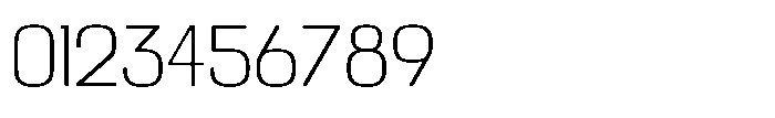 Noda Small Light Font OTHER CHARS