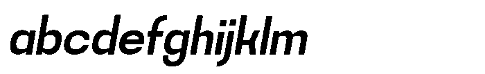 Noda Small Medium Italic FONT