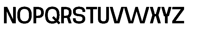 Noda Small Medium Font UPPERCASE