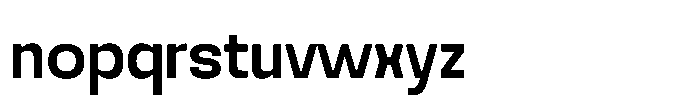 Noda Small Medium Font LOWERCASE