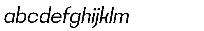 Noda Small Regular Italic FONT