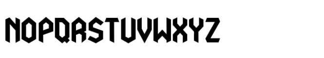 Nodami Extra Bold Font UPPERCASE
