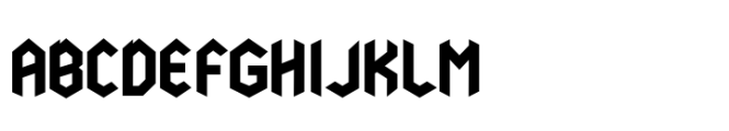 Nodami Heavy Font UPPERCASE