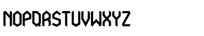 Nodami Medium Font UPPERCASE