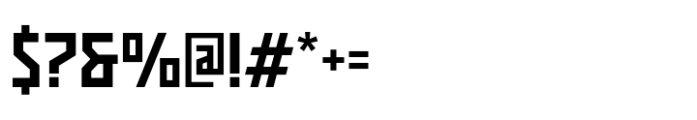 Nodes Font OTHER CHARS