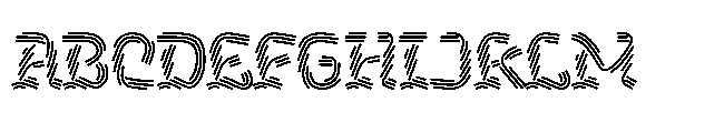 Noeler Firtree SVG Font UPPERCASE