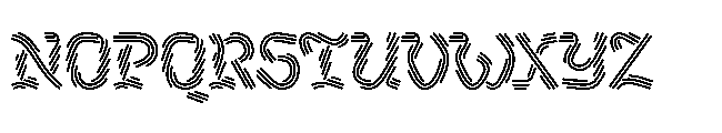 Noeler Firtree SVG Font UPPERCASE