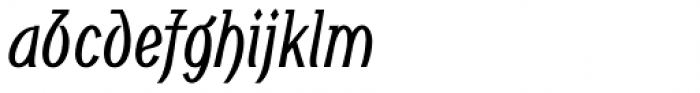 Noema Pro Condensed Medium Italic Font LOWERCASE
