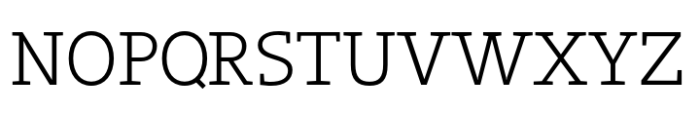 Noemi Slab Light Font UPPERCASE