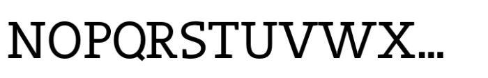 Noemi Slab Regular Font UPPERCASE